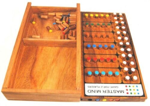 Mastermind Game - Wooden Codebreaker Game | Terrapin Trading