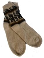 Bolivian Alpaca Socks Fair Trade Size 4-7 Hippy 184 - Image 6