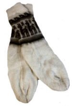 Bolivian Alpaca Socks Fair Trade Size 4-7 Hippy 184 - Image 20