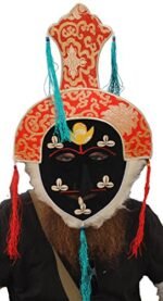 Buddhist Mask Tibetan Monk Lama Cermonial Mask - Image 4