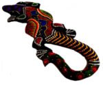 Wooden Gecko 25cm Funky Ornament - Image 6