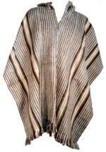 Hooded Alpaca Poncho