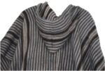 Striped Alpaca Poncho