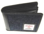 Tweed Wallet - Real Harris Tweed Scotland Herringbone Tri-fold Wallet - Image 12