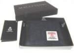Tweed Wallet - Real Harris Tweed Scotland Herringbone Tri-fold Wallet - Image 4