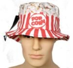 Novelty Hat - Fair Trade Beanie Ska Piano Musical Festival Cap Hat Boonie dog Popcorn - Image 11