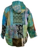 Batik Hoodie Patchwork Top S M L XL - Image 6