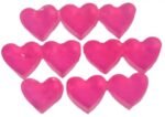 Lovehearts Soap x 10 Jasmine Pink Lovehearts - Image 4