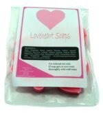Lovehearts Soap x 10 Jasmine Pink Lovehearts - Image 3