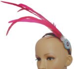Feather Headband Headdress Beads & Feathers - Image 2