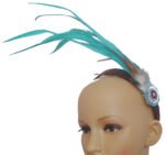 Feather Headband Headdress Beads & Feathers - Image 4