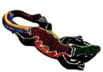 Wooden Gecko 15cm ornament - Image 8
