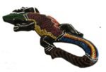 Wooden Gecko 15cm ornament - Image 6