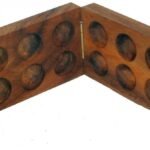 Indonesian Sungka Congkak Kalaha Wood Set &Pieces