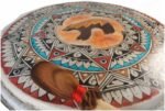 Sioux Drum - Native American Style Tribal Drum - Image 10