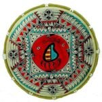 Sioux Drum - Native American Style Tribal Drum - Image 9