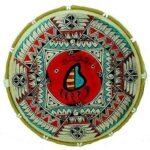 Sioux Drum - Native American Style Tribal Drum - Image 8