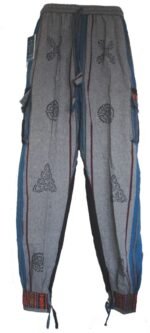 Nepali Trousers with Real Patches 2 Colours, 5 sizes - Image 4