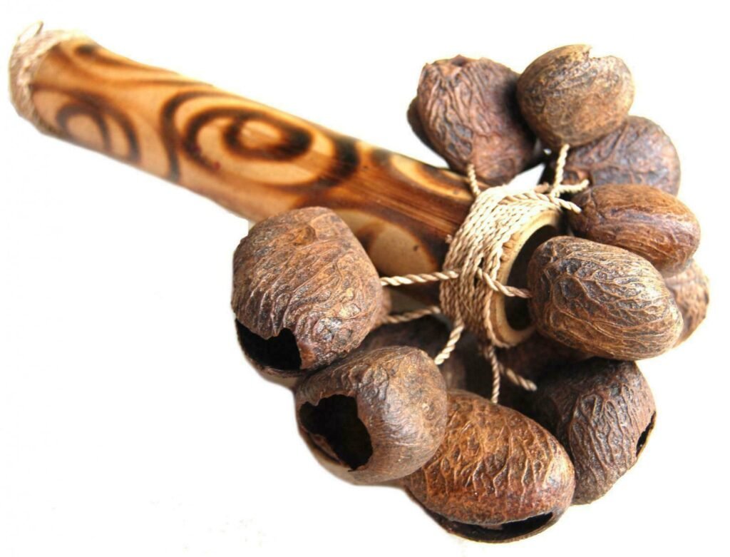 Kulup Rattle Instrument Balinese Rattle - Terrapin Trading Fair Trade Indonesian Shaker / calabash