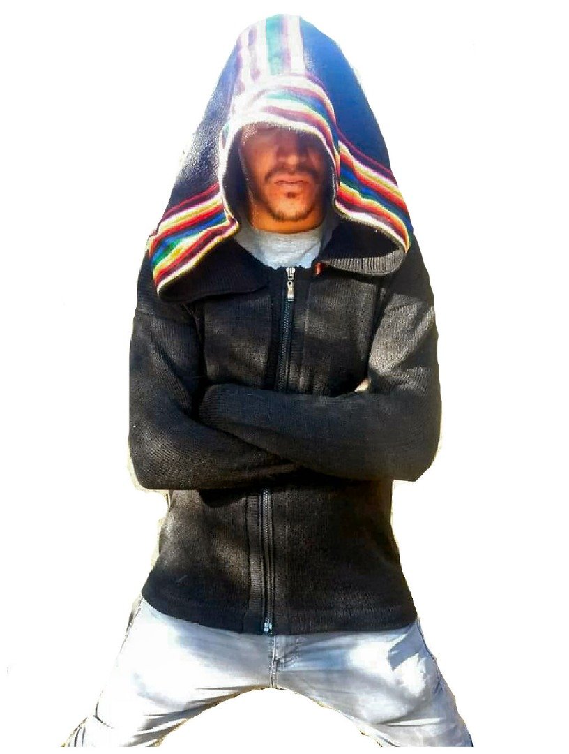 13642_bc18acd9-c6f8-4992-8e0b-da102ed6eb790.jpg Alpaca Hoodie - Fair Trade Hooded Top Small Brown - Image 1