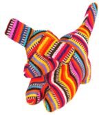 Mayan Stuffed Toy Animal - Traditional South American Tribal Aguayan Elephant - Image 5