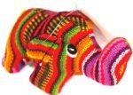Mayan Stuffed Toy Animal - Traditional South American Tribal Aguayan Elephant - Image 3