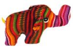 Mayan Stuffed Toy Animal - Traditional South American Tribal Aguayan Elephant - Image 6