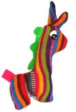 Mayan Stuffed Toy Animal - Traditional South American Tribal Aguayan Elephant - Image 4