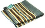 Fair Trade Bolivian Aguayo Blanket / Throw 1.3m x 1.3m (51'') - Image 4
