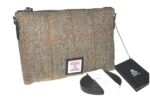 Tweed Shoulder Bag - Green Herringbone - Image 3