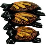 Wood Turtle Set of 3 - Image 4