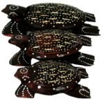 Wood Turtle Set of 3 - Image 6