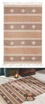 Recycled Yarn Rug, 60x90cm - Image 4