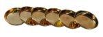 Set of 6 Brass Puja Plates - Image 3
