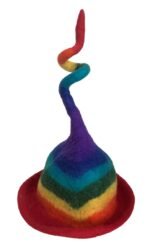 Rainbow Hat | Unisex | Nepalese Felt | One Size - Image 4