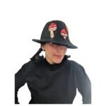 Mushrooms Hat | Unisex | Nepalese Felt | One Size - Image 3