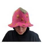 Strawberry Hat | Unisex | Nepalese Felt | One Size - Image 6
