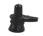 Shiva Lingam  3'' Black Marble - Image 4