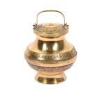 Brass Mini Kamandal Ganajal Hindu Water Vessel - Image 9