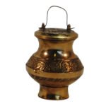 Brass Mini Kamandal Ganajal Hindu Water Vessel - Image 5