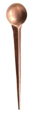 Tiny Copper Spoon  - Kitchen Ware Religious Hindu Puja Spoon - Image 2