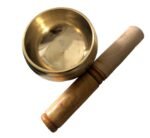 Plain Brass Tibetan Buddhist Singing  Bowl for Yoga - Image 4
