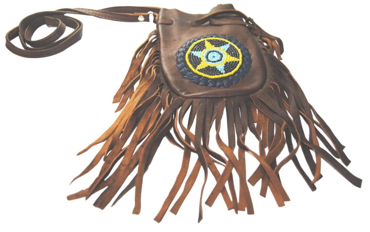 Medicine Pouch | Fair Trade Native American Leather