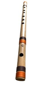 Professional Bamboo Indian Bansuri Flute Scale D - Image 2