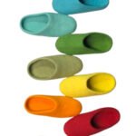 Felt Eco Slippers | Nepal | Handmade | 14 colours | 10 size