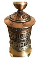 Tibetan handmade Buddhist Spinning Prayer Wheel meditation mantra prayer yoga monk nepalese - Image 3