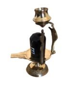 Snake Lingam | Marble & Brass | Shiva Linga - Image 2