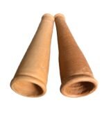 Clay Chillum - 2 PC 2.5'' Handmade Chilam Chillam Smoking Pipe Terracotta - Image 3