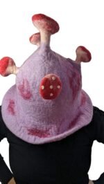 Mushroom Festival Hat Trippy Woodland Nature Flora Fauna Theme Funny Party - Image 10