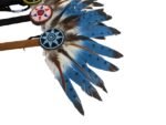 Replica Native American Real Feather Prayer Fan Chakapa Shakapa Bhumpa - Image 3